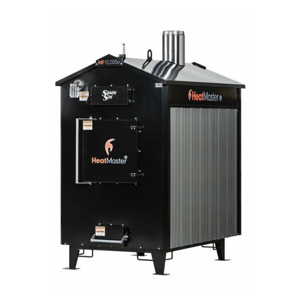 HeatMaster MF10000e Outdoor MultiFuel Furnace Everything H2O